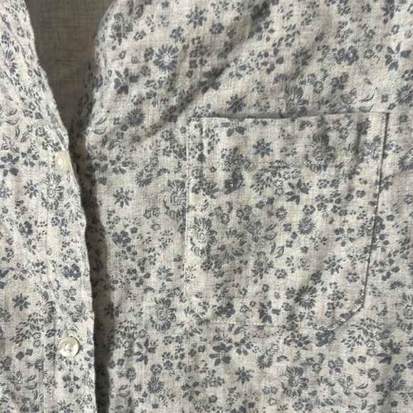 Grayson The Hero Ditsy Floral 100% Cotton Button-down Shirt Womens size XS/01 - Picture 9 of 14